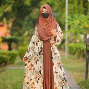 Zaira Premium Luxurious Abaya Full Set